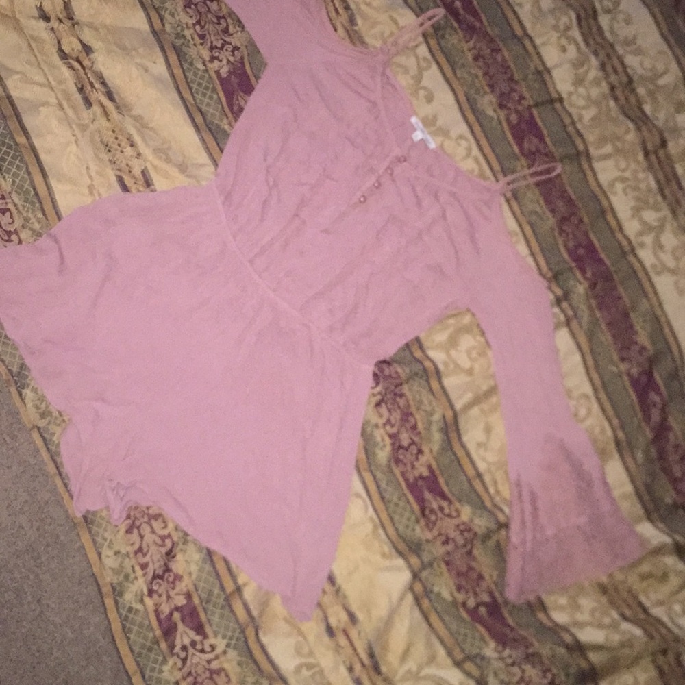 mauve romper (will negotiate price)